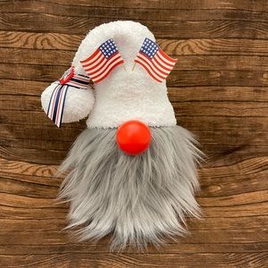 Patriotic gnome (4th of July, Labor Day, Memorial Day)